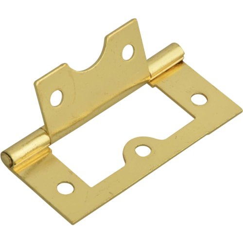 60MM Flush Hinge with Brass Finish