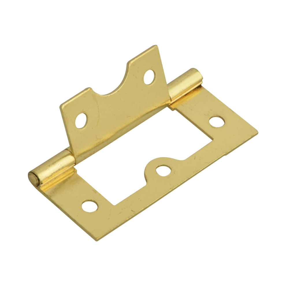 Forge 60Mm Flush Hinge With Brass Finish