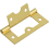 60MM Flush Hinge with Brass Finish 8