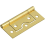 60MM Flush Hinge with Brass Finish 3