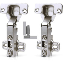 HAFELE 110 Degree Kitchen Cabinet Cupboard Door Hinge Full Overlay with Slide on