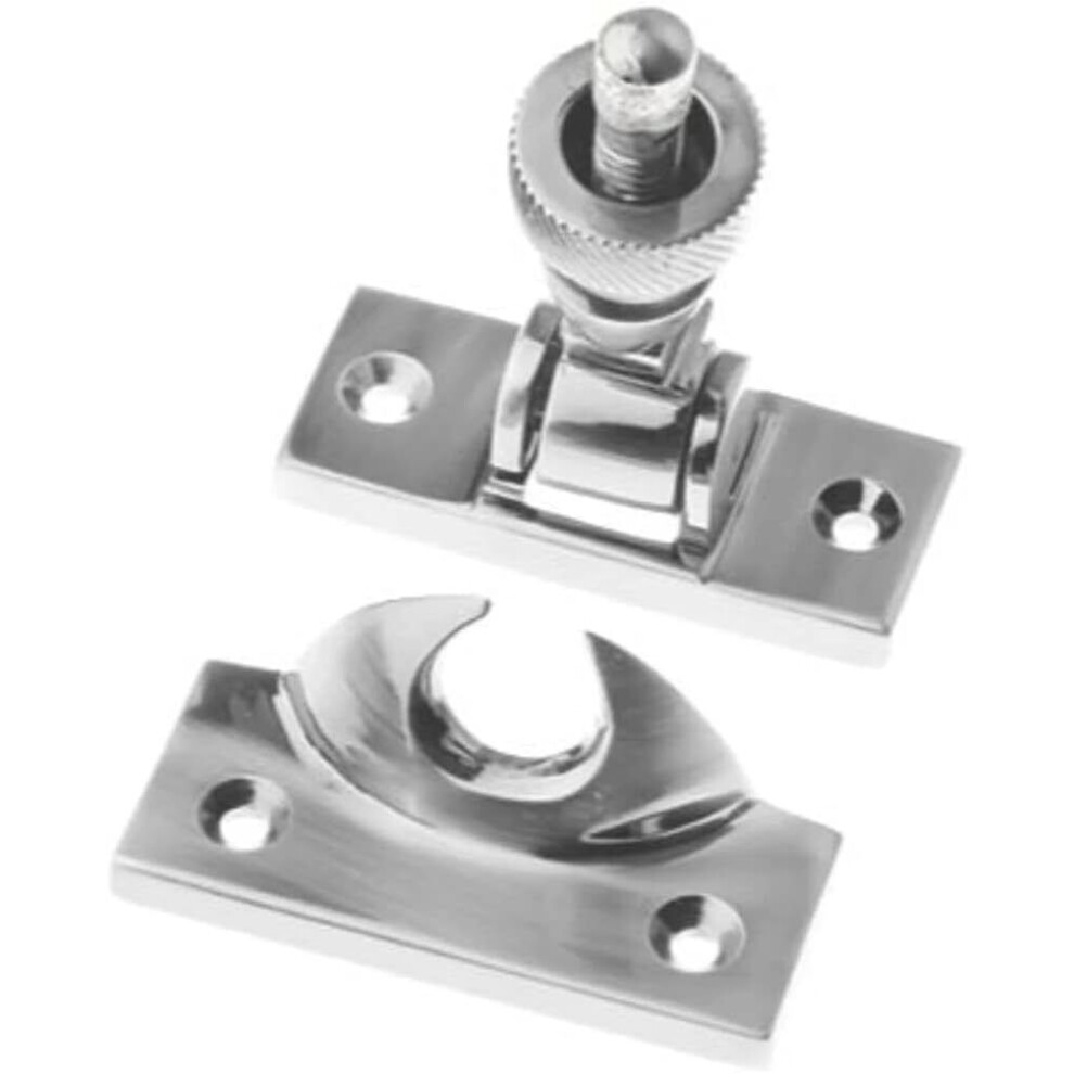 Chrome 'Brighton' Sash Window Fastener (Pack Of 1) 5052615644976