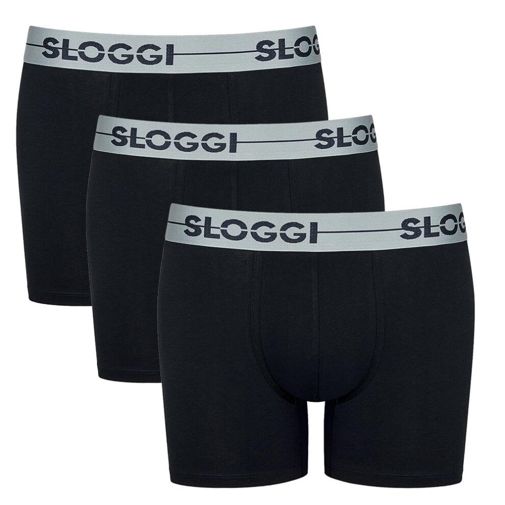 (S) GO 3-Pack Short, Black