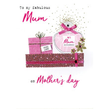 Mother's Day Card My Fabulous Mum Irresistible Embellished Greeting Cards