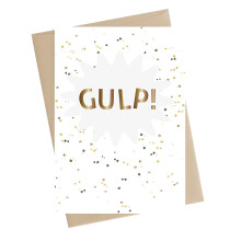 Gulp! Blank Any Occasion Greeting Card Art Of Brilliance Range Cards