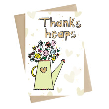 Thanks Heaps Thank You Greeting Card Art Of Brilliance Range Cards