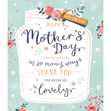 Thank You For Being So Special Mother's Day Card Mothers Day Greeting Cards