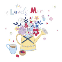 For A Lovely Special Mum Button Box Mother's Day Card Mothers Day Greeting Cards