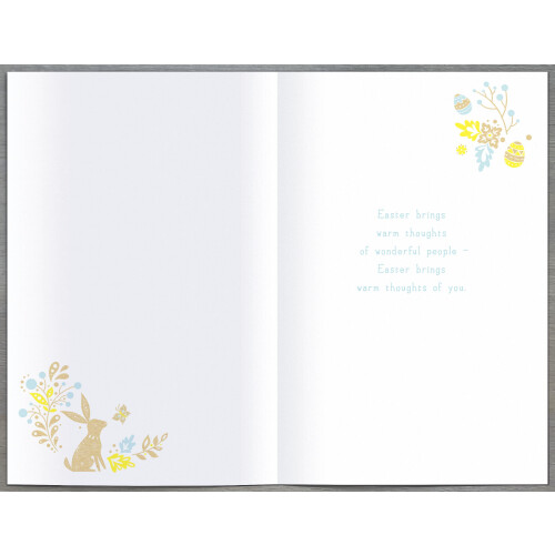 Easter Brings Bright Days Foiled Easter Greeting Card Easter Greetings Cards 2
