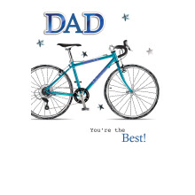 Father's Day Card Dad You're The Best Joie De Vivre Embellished Greeting Cards