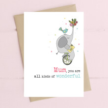 Mum You Are All Kinds Of Wonderful Greeting Card Dandelion Stationery Cards