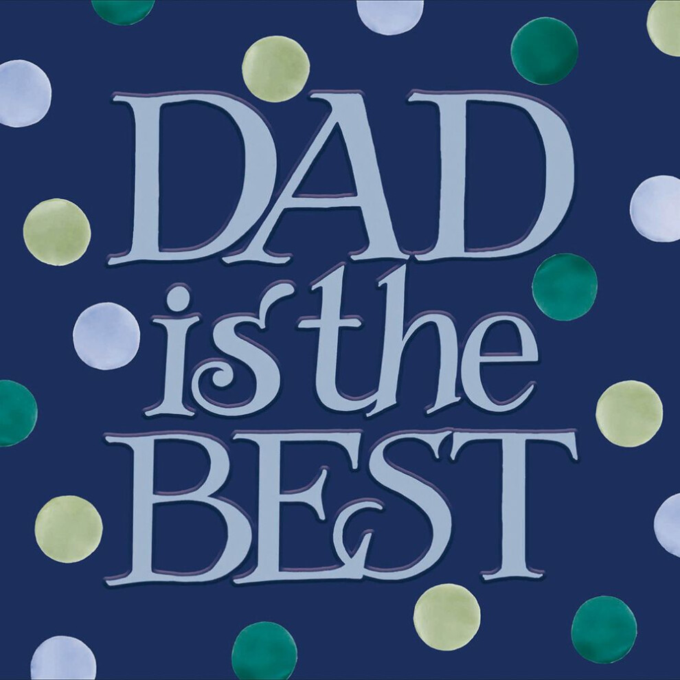 Woodmansterne Emma Bridgewater Dad Is The Best Father's Day Greeting Card Fathers Day Cards