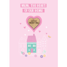 Pocket Hug Mum Heart Of Our Home Mother's Day Card & Gift Greeting Card