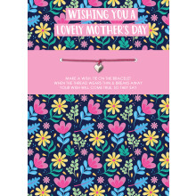 Bracelet Mother's Day Flower Power Mother's Day Card & Gift Greeting Card