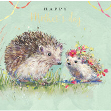 Happy Mother's Day Hedge-Hug-Tastic Mother's Day Hand-Finished Greeting Card