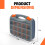 32 Compartment Storage Box Storage Screw Tool Organiser Carry Case Nails, Nuts 2