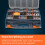 32 Compartment Storage Box Storage Screw Tool Organiser Carry Case Nails, Nuts 7