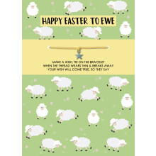 Easter To Ewe Bracelet Spring Flingin' Easter Card & Gift Greeting Card