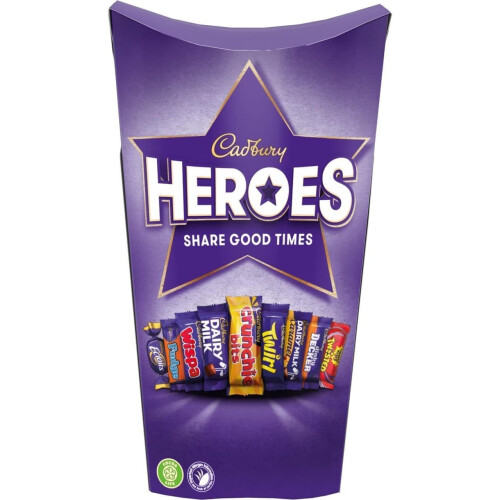 Cadbury (Pack Of 2) Cadbury Hereos Chocolate Box 290g