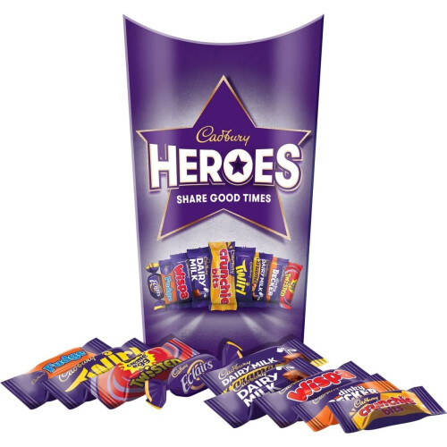 Cadbury (Pack Of 2) Cadbury Hereos Chocolate Box 290g 2