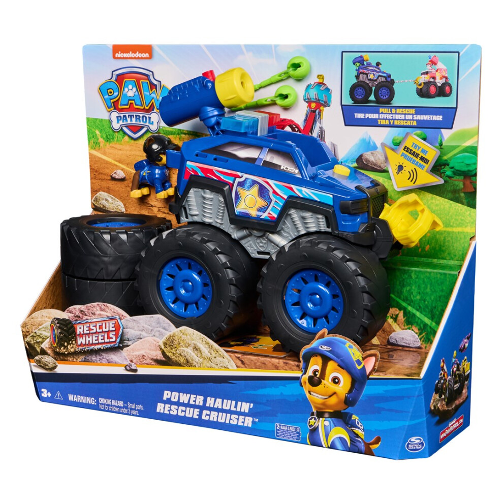 New Spin Master Paw Patrol Chase's Power Haulin' Cruiser