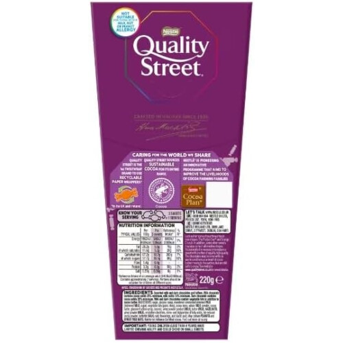 Nestle (Pack Of 4) Nestle Assorted Chocolate Box 220g 2