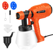 Electric Paint Sprayer with 3 Modes, Adjustable Air & Paint Flow, 1000ml Container - Perfect for Furniture, Cabinets, Walls