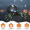 Casart 6FT Halloween Inflatable Spider w/ LED Lights & Powerful Blower 4