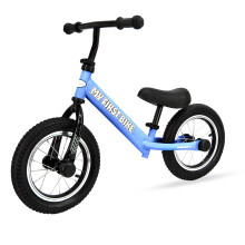 (My First Bike-BLUE) 12" Kids Balance Bike Walking Running Training Bicycle For 2-6 Years Children