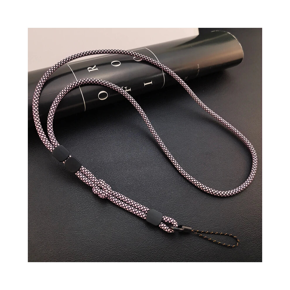 (Pink) Phone Wrist Hand Strap Cord To Hang The Mobile Rope Smartphone Pink 7062691044346