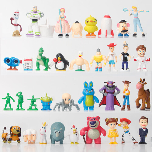 Action Figures The Characters From Toy Story 36pcs Toy Story Woody Lotso  Alien Action Figure Model Dolls Toys