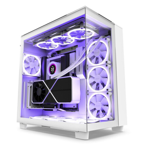 NZXT case H9 Elite White - Midi