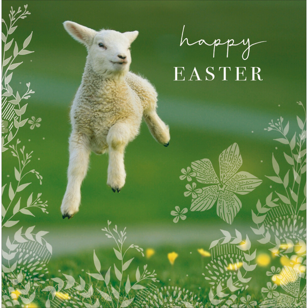 Woodmansterne Happy Easter Spring Has Sprung Cute Easter Greeting Card