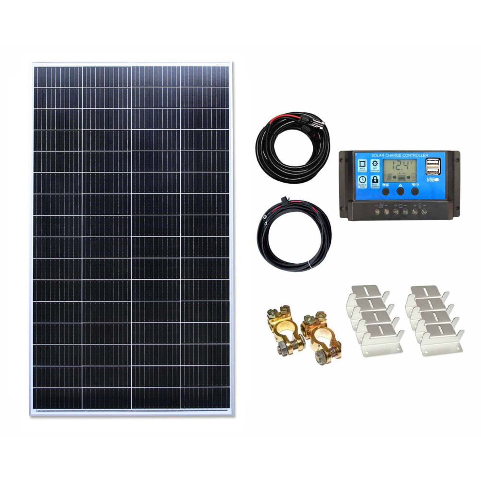 Lowenergie 200W Mono Solar Panel Kit 2 - Z Brackets