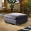 Mikey 3 Seater U-Shape Sofa - Dark Grey 4 7