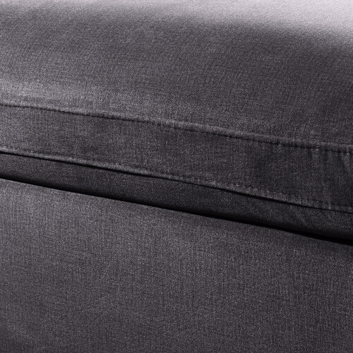 Mikey Footstool - Dark Grey 1
