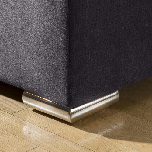 Mikey Footstool - Dark Grey 2