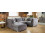 Mikey 4 Seater U-Shape Sofa - Mid Grey 5L 12