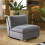 Mikey 4 Seater U-Shape Sofa - Mid Grey 5L 7