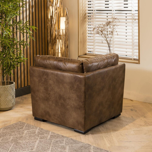 Mikey Corner Section Antique Brown 95x95cm 1