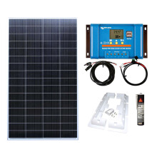 200w Singular Panel Kit 5 11B - Victron PWM - With Brackets