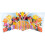 Spring Blessings Egg-Citing Blooms Pop Up Easter Greeting Card 1