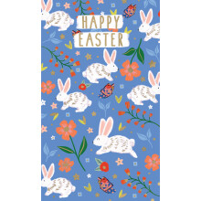 Happy Easter Hoppy Bunnies Easter Money Wallet Greeting Card Gift Card