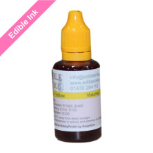 (Yellow, 30ml Ink Shotz) Edible printer Ink in Set and Size Options.