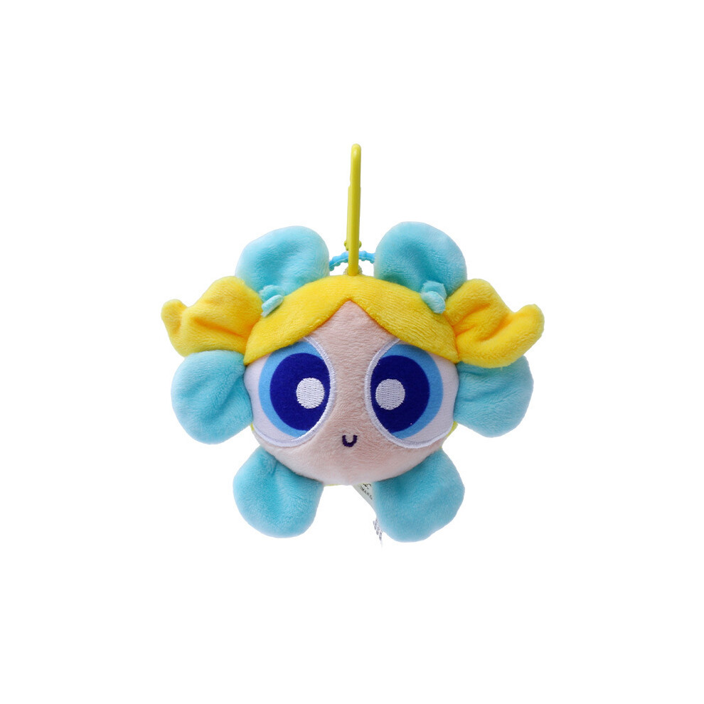 (Bubbles) Powerpuff The Girls Flower Shaped Plush Doll Backpack Keychain Pendant Colorful Not,Specified