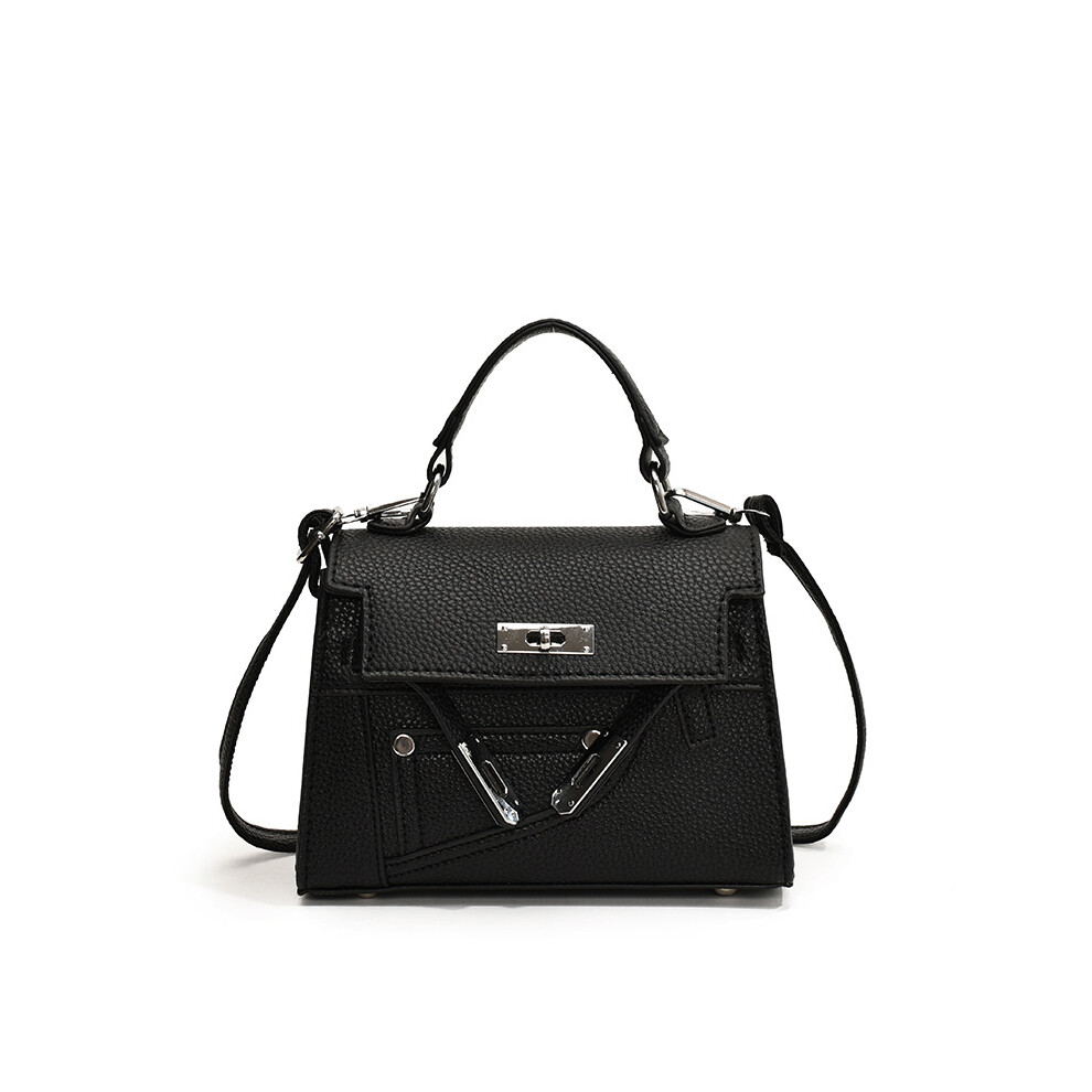 Rywolt (Black) Chic And Minimalist Kelly Bag For Women Fashionable Medium Size Shoulder Crossbody Bag Available In Multiple Colors