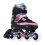 (Blue/Pink, UK:11J-1J EU:29-33 US:M12J-2) Pixel Adjustable Inline Skates 1