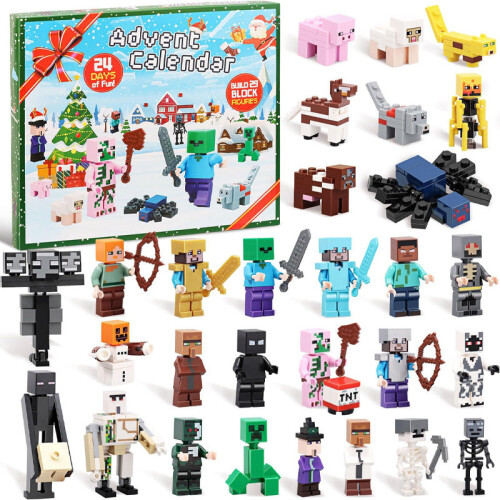 Christmas Advent Calendar 2024 With 29 Figures