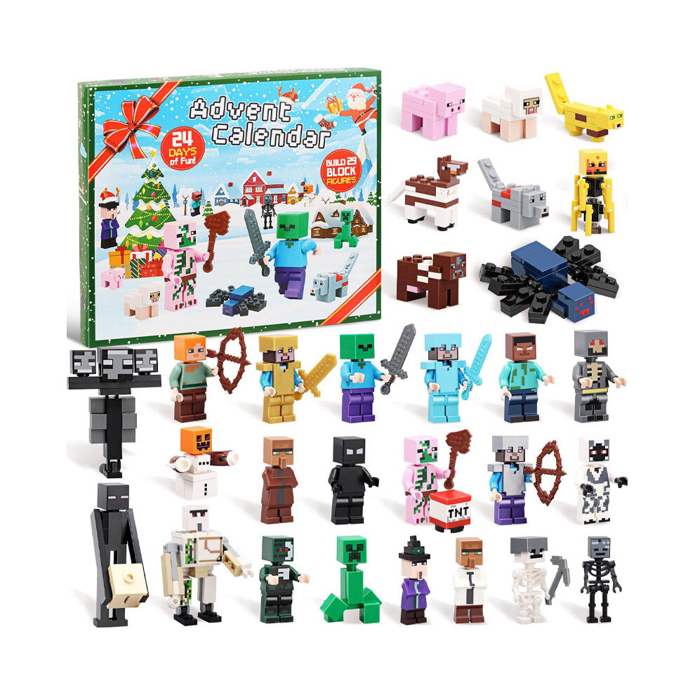 Christmas Advent Calendar 2024 With 29 Figures