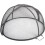DWD® Premium 80cm Folding Mesh Spark Screen Cover for Fire Pits, Black 2